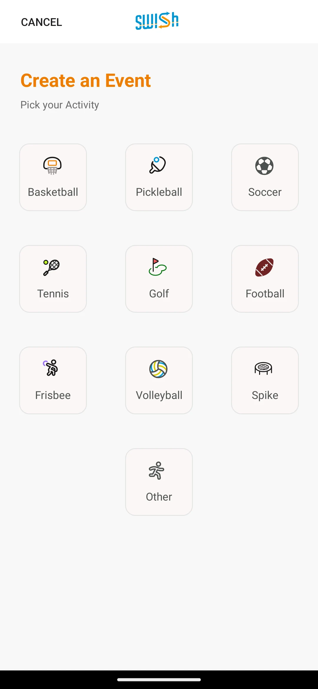 Swish Sports screenshot